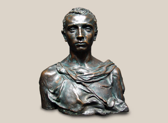 Bronze Büste